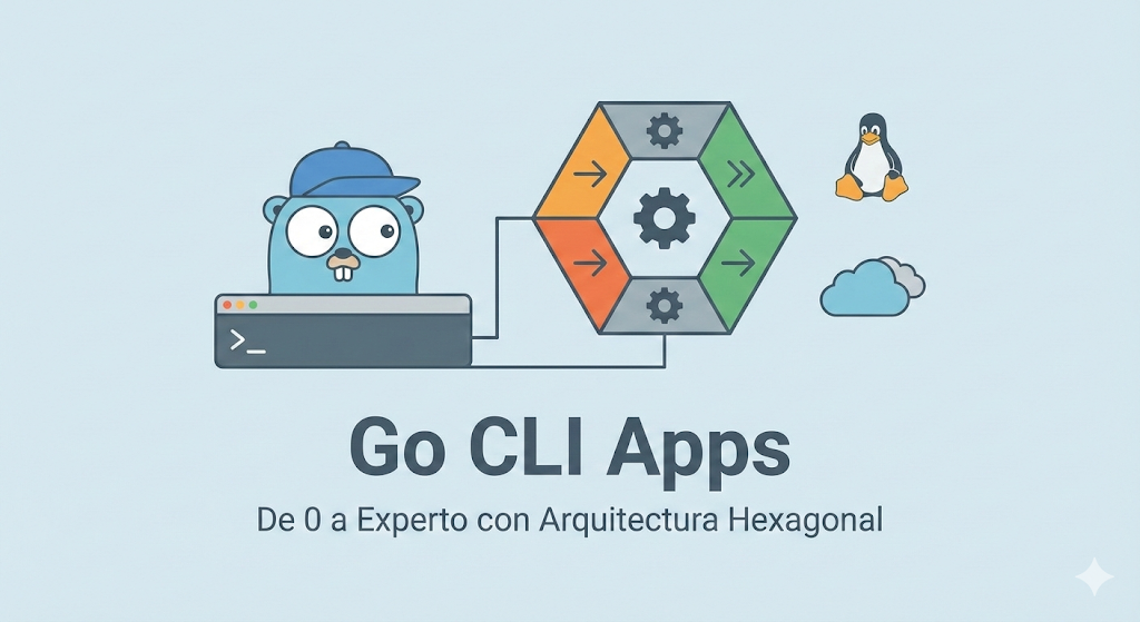 Go CLI Apps: De 0 a Experto con Arquitectura Hexagonal
